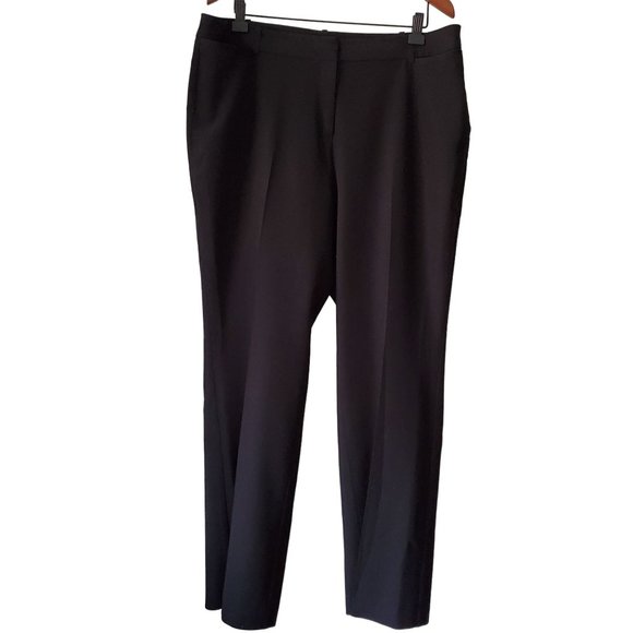 Worthington Pants - Worthington Curvy Fit High Rise Wide Leg Career Trousers Pants Slacks Plus Sz 16